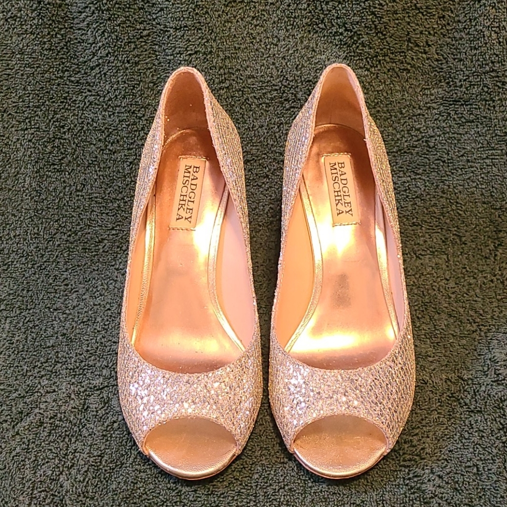 Badgley Mischka Wedge Sandals